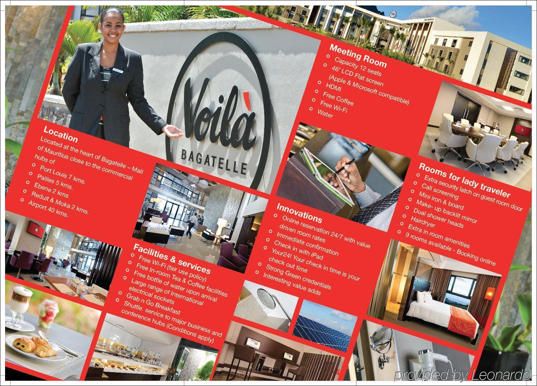 Hotel Voila Bagatelle Moka Exterior foto